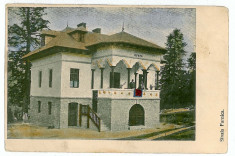 430 - Prahova, SINAIA, vila Caprita - old postcard - unused foto