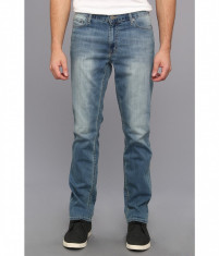 Blugi Calvin Klein Jeans Slim Straight Denim in Silver Bullet|100% original|Livr. din SUA in cca 10 zile foto