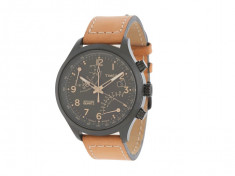 Ceas Timex Intelligent Quartz Fly-Back Chronograph Leather Strap Watch|100% original|Livr. din SUA in cca 10 zile foto