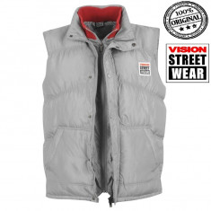 Vesta Vision Skate Mens Gilet Gri , Originala , Noua - Import Anglia - Marimi S , M , L foto