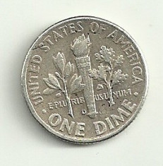 Statele Unite ale Americii, SUA, o dima, one dime, 10 centi cents 1959 [1] Argint foto