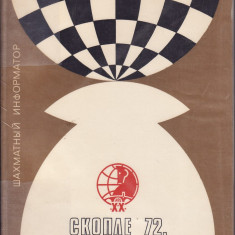 Olimpiada de sah Skoplje- Yugoslavia- 1972