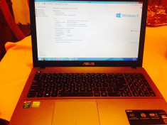 Notebook Asus X550LB-XX079D cu procesor Intel&amp;amp;reg; CoreTM i7-4500U 1.80GHz, Haswell, 4GB, 1TB, nVidia GeForce G740 2GB, Free DOS, Matte Dark Gray foto