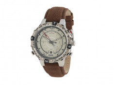 Ceas Timex Intelligent Quartz Adventure Series Tide Temp Compass Leather Strap Watch|100% original|Livr. din SUA in cca 10 zile foto