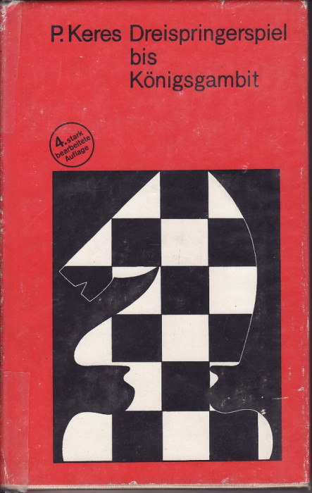 Paul Keres -Manual de teorie in sah- limba germana