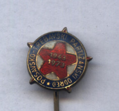 INSIGNA - DETASAMENTUL DE PARTIZANI TREBANSKI ,POSAVSKO 1943 -1973 foto