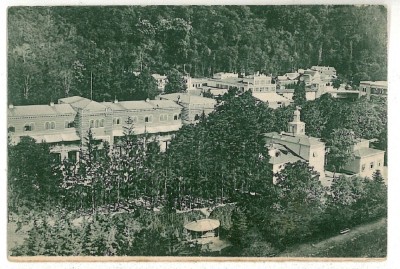 593 - Baile HERCULANE, Panorama - old postcard - used - 1908 foto