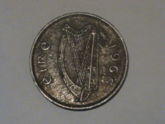 1/2 pingn (scroafa cu purcei) Irlanda 1966 foto