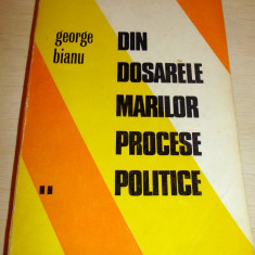 DIN DOSARELE MARILOR PROCESE POLITICE vol. II - George Bianu