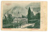 608 - Baile HERCULANE, Railway Station, Litho - old postcard - used - 1902, Circulata, Printata