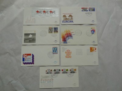 Olanda 7 FDC- uri diverse foto