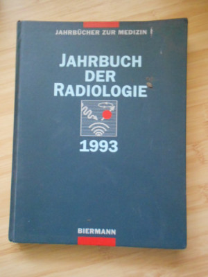 R. W. GUNTHER--JAHRBUCH DER RADIOLOGIE 1993 foto