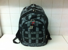 Gheozdan Take It Easy Berlin New Check School Rucksack foto