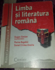 Carte Limba si Literatura Romana - Manual pentru clasa a XI-a foto