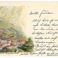524 - Baile HERCULANE, Litho - old postcard - used - 1899