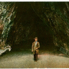 517 - Baile HERCULANE, Cave and little man - old postcard - used - 1914