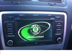 CD PLAYER ORIGINAL SKODA OCTAVIA RCD 510 BOLERO NOU**MAGAZIE CD -TOUCHSCREEN-CARD-MP3 foto