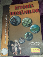 Carte de Istorie Manual de Istoria Romanilor - Manual pentru clasa a VIII Teora foto