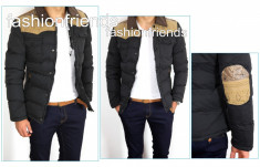 Geaca tip ZARA fashion neagra - geaca barbati - geaca iarna - Geaca slim fit - Geaca fashion - Geaca casual - CALITATE GARANTATA - cod produs: 3013 foto