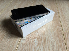 Apple iPhone 4s 16GB Black Negru Neverlocked Impecabil Pachet FULL La Cutie OKazie !! foto