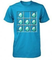 Tricou Minecraft Diamond Craftin Marime L foto