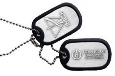 Titanfall Combat Pilot Dog Tags foto