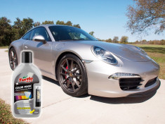 Polish Auto Profesional + Stick Retus Vopsea Gri / Argintie / Creion Corector Zgarieturi - Turtle Wax Color Magic foto