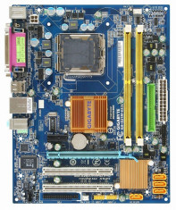 PLACA DE BAZA GIGABYTE GA-G31M-ES2L SUPORTA PROCESOR INTEL CORE 2 QUAD MAX. 4 GB RAM DDR 2 VIDEO SI AUDIO INTEGRAT foto