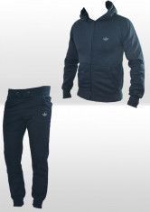 Trening - Adidas - New Edition - Simplu - Bleumarin sau Gri - Din Bumbac - Pantaloni conici - Masuri S M L XL B102 B103 foto