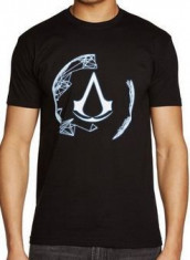 Tricou Assassin s Creed Iv Animus Crest Marime M foto