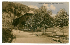 426 - Valcea, CALIMANESTI-CACIULATA, Pavilionul de Cura - old postcard - used - 1914 foto