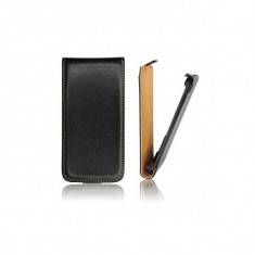 Husa LG E610 Optimus L5 flip style slim neagra foto