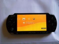 7.Consola PSP 3000 SLIM MODATA PSP SLIM MODAT Card 8 GB + 25 Jocuri Pe Card, Incarcator Original Si Cablu USB foto