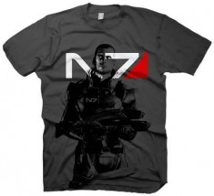 Tricou Mass Effect 2 X Ray Shepard Marime Xl foto