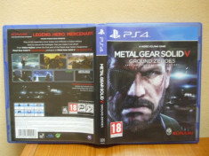 Metal Gear Solid V: Ground Zeroes (PS4) (2014) - PlayStation 4 (ALVio) ( VAND / SCHIMB ) foto