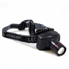 Lanterna frontala / pentru cap / led cu zoom reglabil Profesionala Foarte puternica - COD 3002 - foto