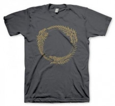 Tricou The Elder Scrolls Online Ouroboros Charcoal Marime Xl foto