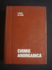 E. BERAL, M. ZAPAN - CHIMIE ANORGANICA foto