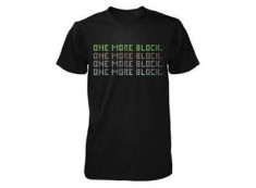 Tricou Minecraft One More Block Marime Xl foto