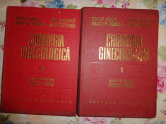 Chirurgia ginecologica ( 2 volume/ cu numeroase figuri/ 1152 pagini)-Panait Sirbu,Ion Chiricuta,Dan Setlacec,Aristide Pandele foto