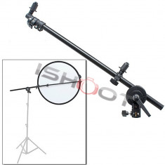 Brat sustinere blenda telescopic Picfort B3S 65-170cm si menghina Weifeng FCP-28SP foto