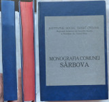 Instit. Social Banat - Crisana , Monografia comunei Sarbova , Timisoara , 1939, Alta editura