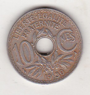 bnk mnd Franta 10 centimes 1930