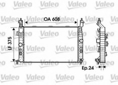 Radiator, racire motor OPEL MERIVA 1.8 - VALEO 734384 foto