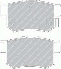 placute frana SUZUKI SX4 limuzina 1.6 - FERODO FDB956 foto