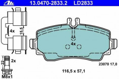 placute frana MERCEDES-BENZ A-CLASS A 140 - ATE 13.0470-2833.2 foto