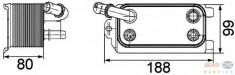 Radiator ulei, ulei motor VOLVO S80 II limuzina 3.2 - BEHR HELLA SERVICE 8MO 376 747-161 foto