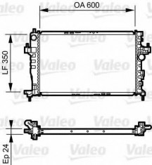 Radiator, racire motor OPEL TIGRA TwinTop 1.3 CDTI - VALEO 734464 foto