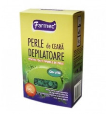 Perle de ceara depilatoare 250g Farmec foto