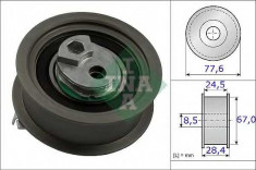 rola intinzator,curea distributie VW GOLF VI 2.0 R 4motion - INA 531 0851 10 foto